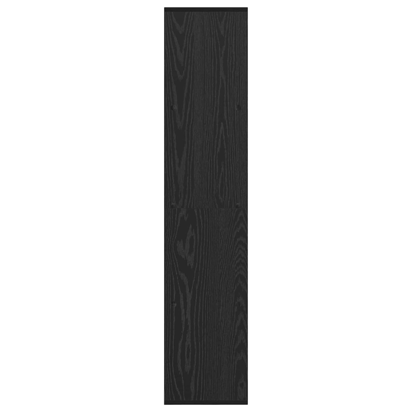 Könyvespolc Fekete tölgy 137,5 x 29 x 137,5 cm Faanyag