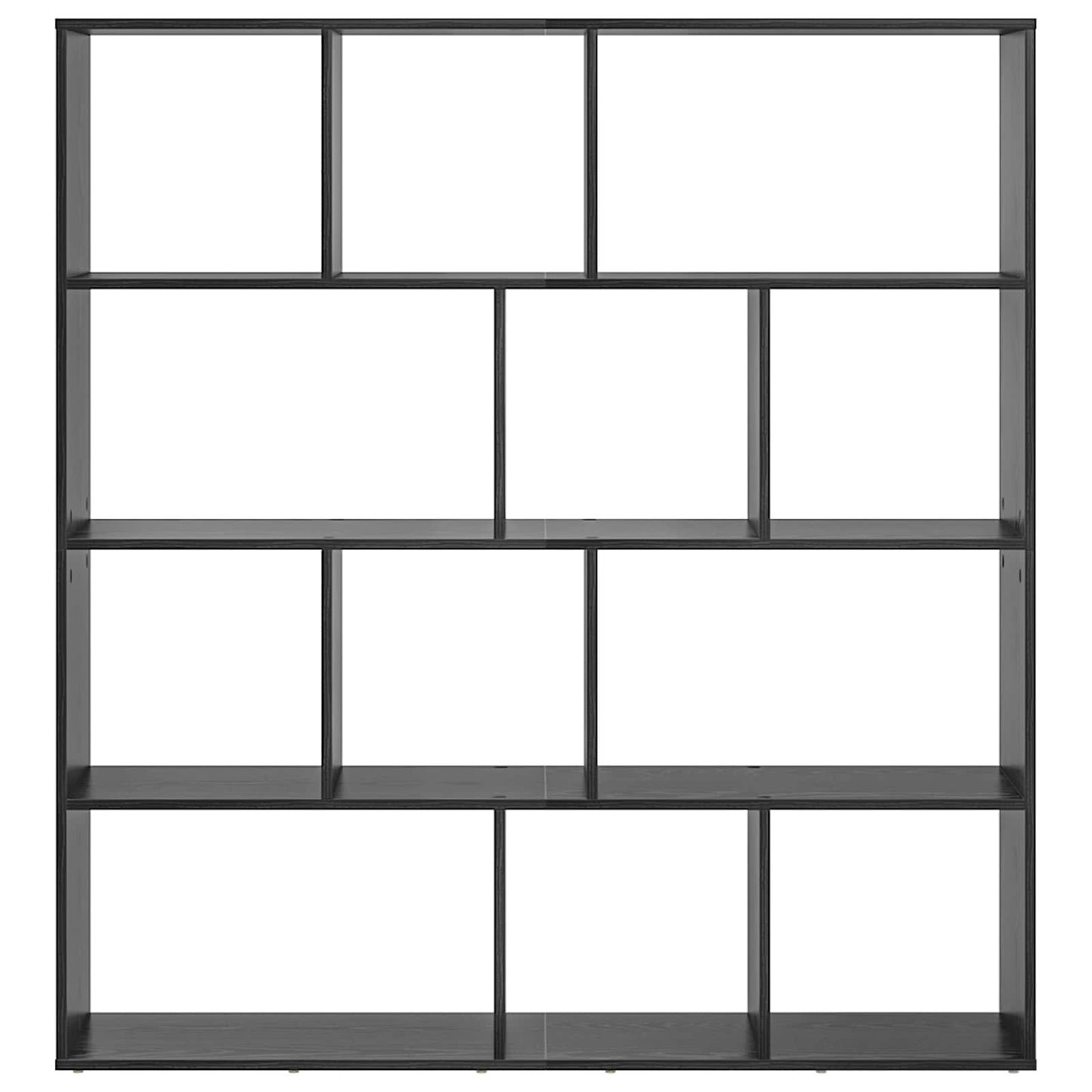 Könyvespolc 12 szintes 132 x 29 x 141,5 cm Szerelt Fa