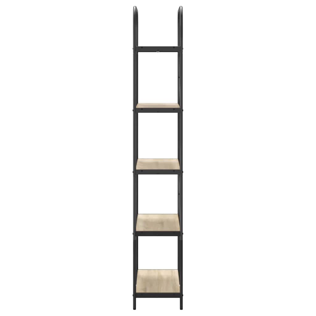 Könyvespolc Sonoma tölgy 80 x 30 x 183 cm Faanyag