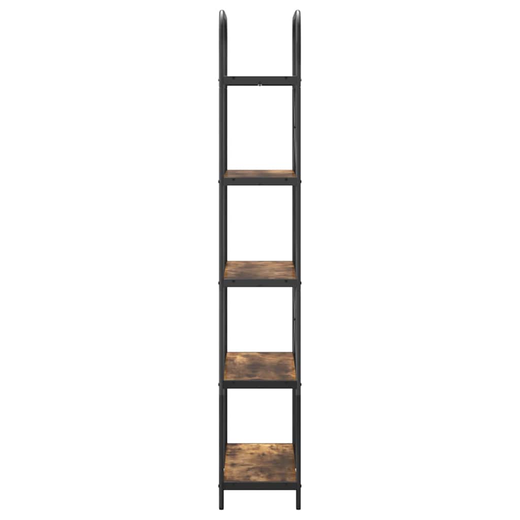 Könyvespolc Füstölt tölgy 80 x 30 x 183 cm Faanyag