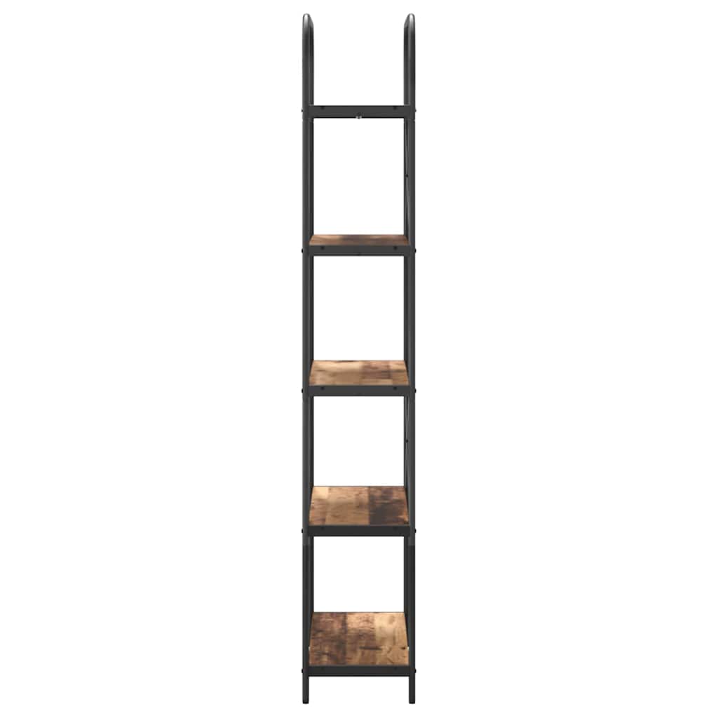 Könyvespolc Öreg fa 80 x 30 x 183 cm Faanyag