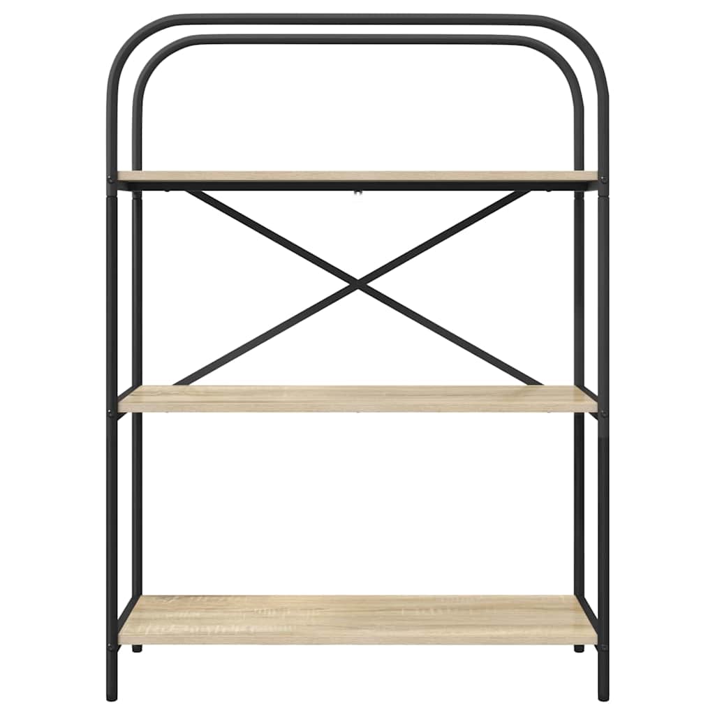 Könyvespolc Sonoma tölgy 80 x 30 x 109 cm Faanyag
