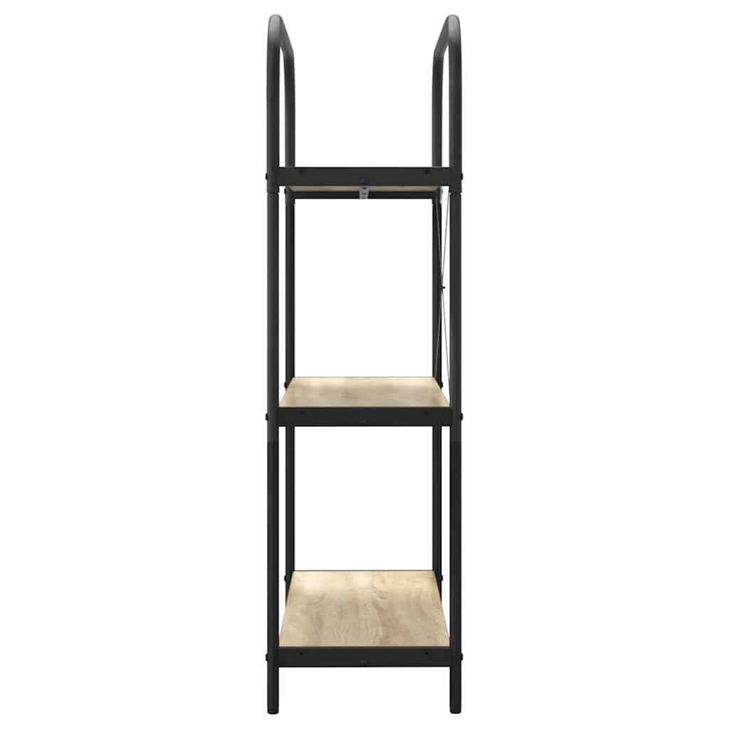 Könyvespolc Sonoma tölgy 80 x 30 x 109 cm Faanyag