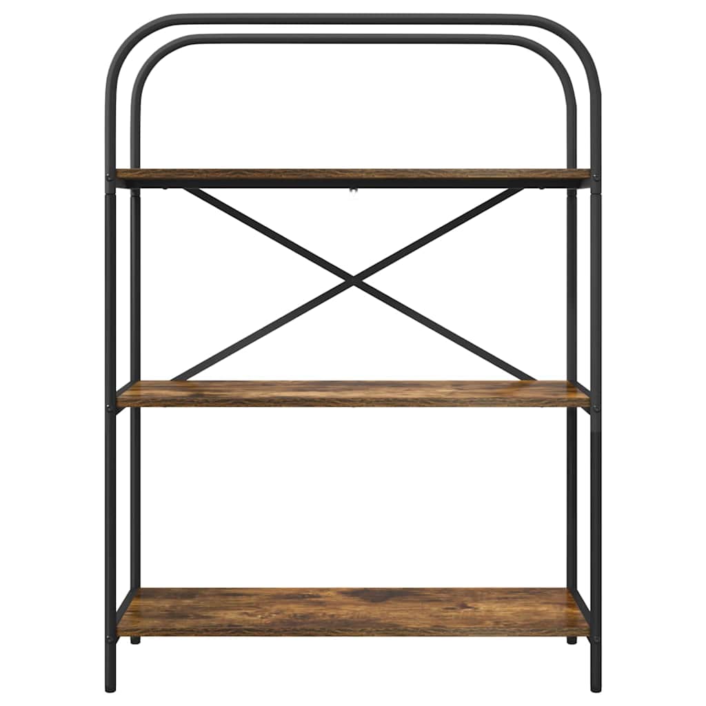 Könyvespolc Füstölt tölgy 80 x 30 x 109 cm Faanyag