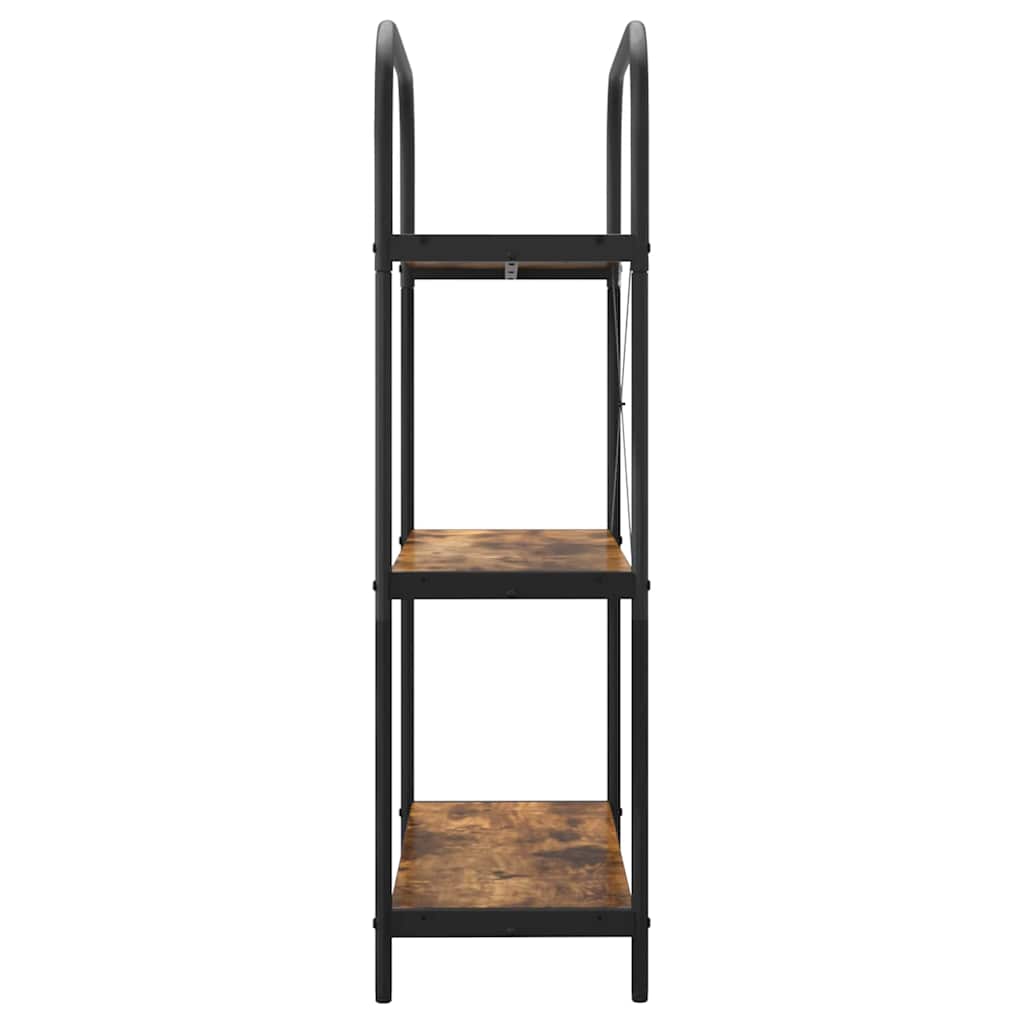 Könyvespolc Füstölt tölgy 80 x 30 x 109 cm Faanyag