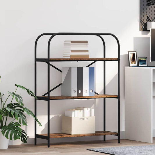 Könyvespolc Öreg fa 80 x 30 x 109 cm Faanyag