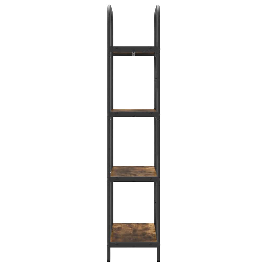 Könyvespolc Füstölt tölgy 60 x 30 x 146 cm Faanyag