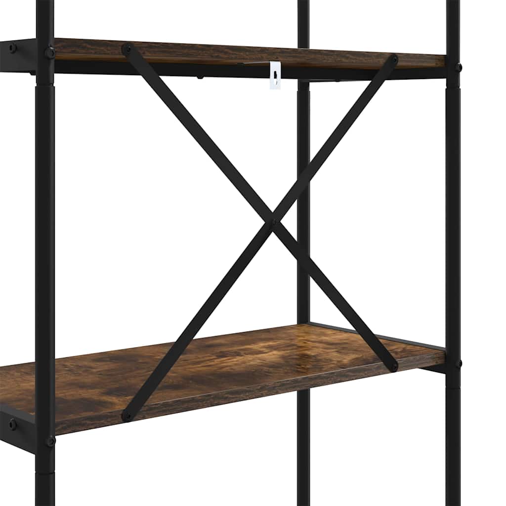 Könyvespolc Füstölt tölgy 60 x 30 x 109 cm Faanyag