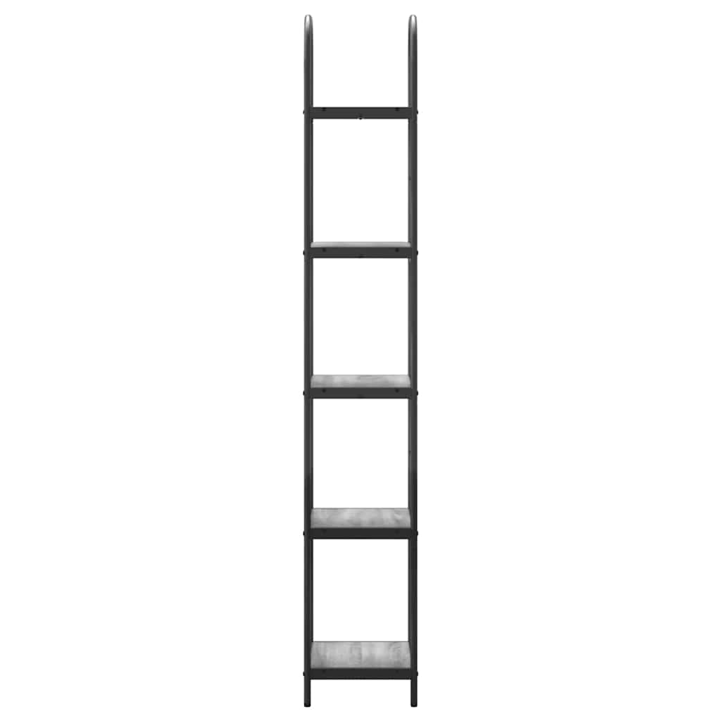Könyvespolc Szürke Sonoma 40 x 30 x 183 cm Faanyag