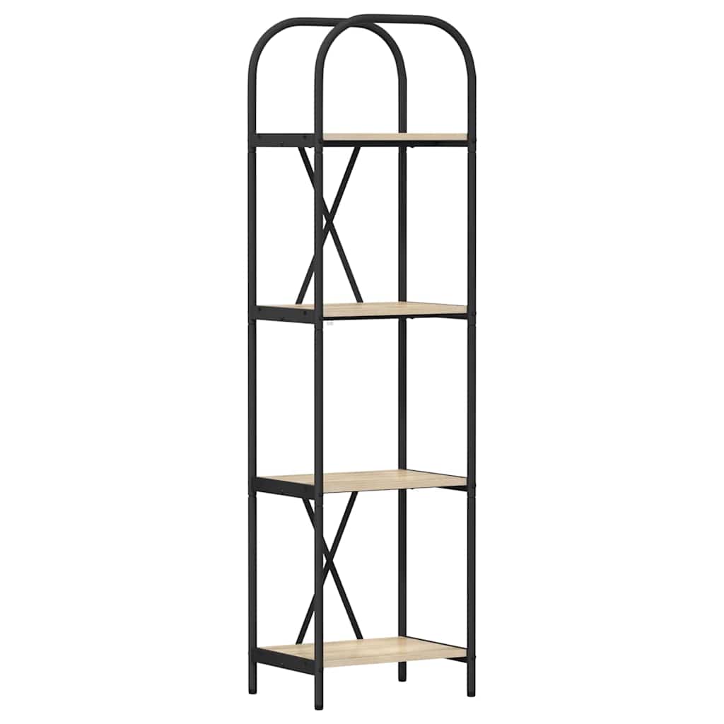 Könyvespolc Sonoma tölgy 40 x 30 x 146 cm Faanyag