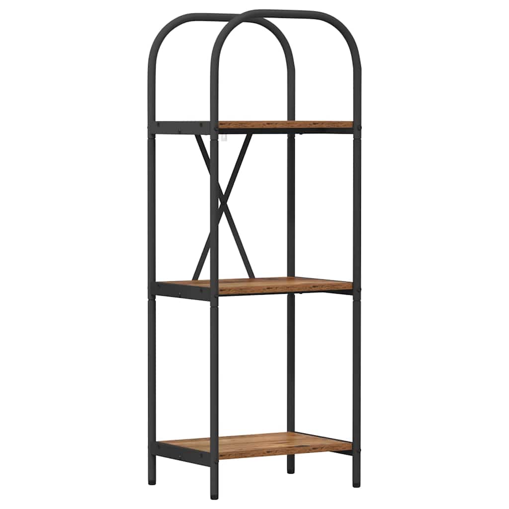 Könyvespolc Öreg fa 40 x 30 x 109 cm Faanyag