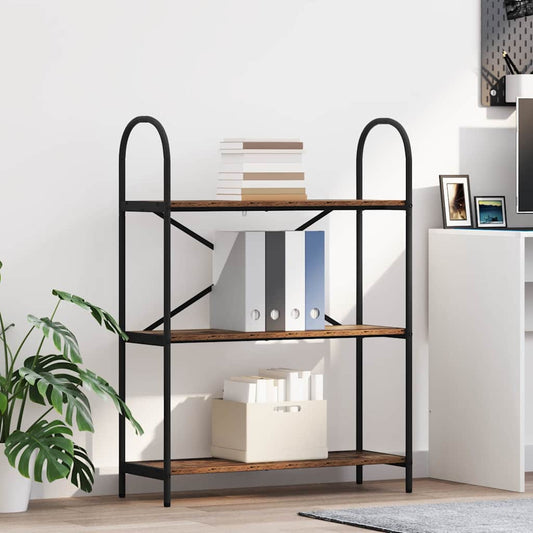 Könyvespolc Öreg fa 80 x 30 x 109 cm Faanyag