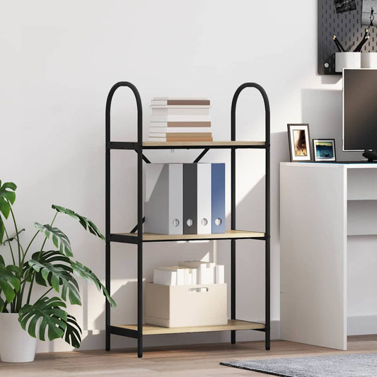 Könyvespolc Sonoma tölgy 60 x 30 x 109 cm Faanyag