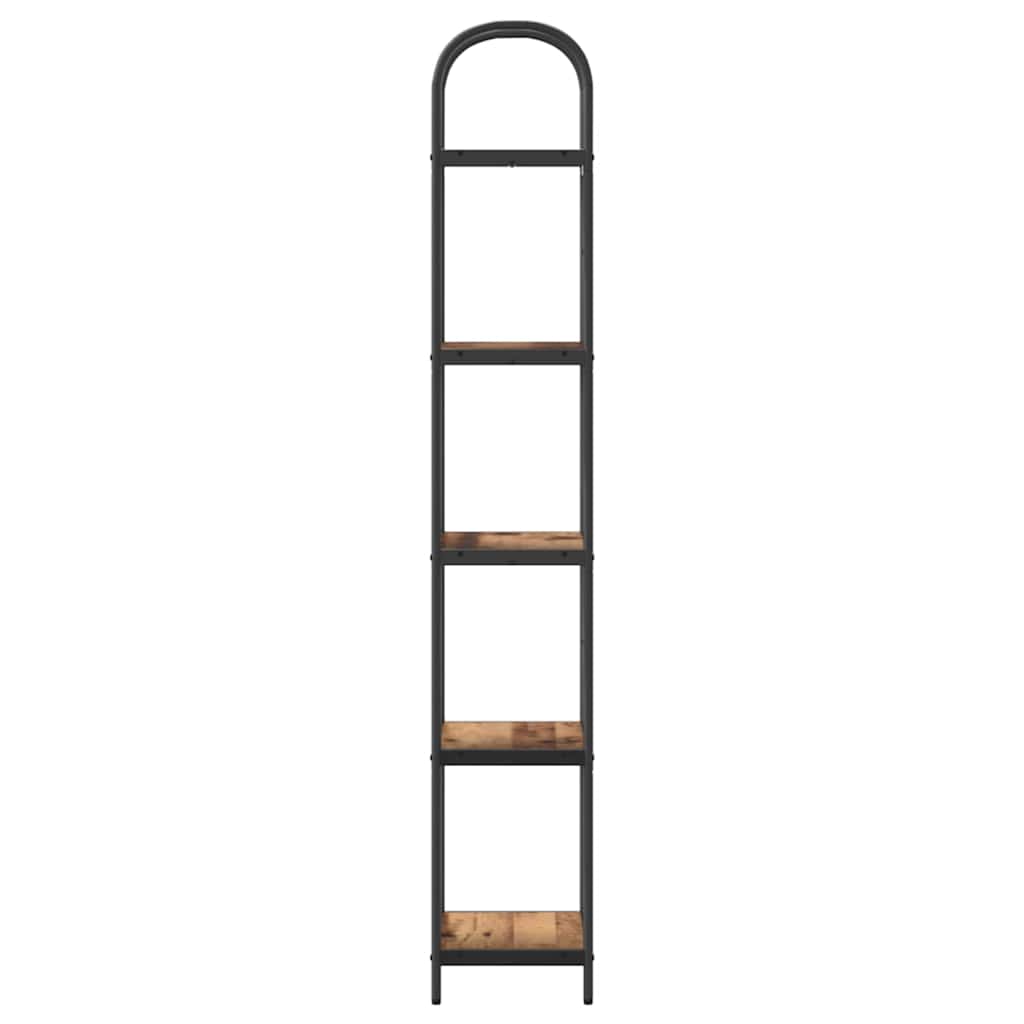 Könyvespolc Öreg fa 40 x 30 x 183 cm Faanyag
