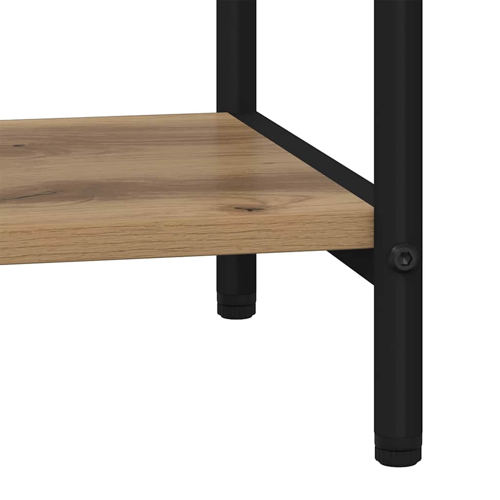 Könyvespolc 5 szintes 40 x 30 x 183 cm Szerelt fa Artisan tölgy