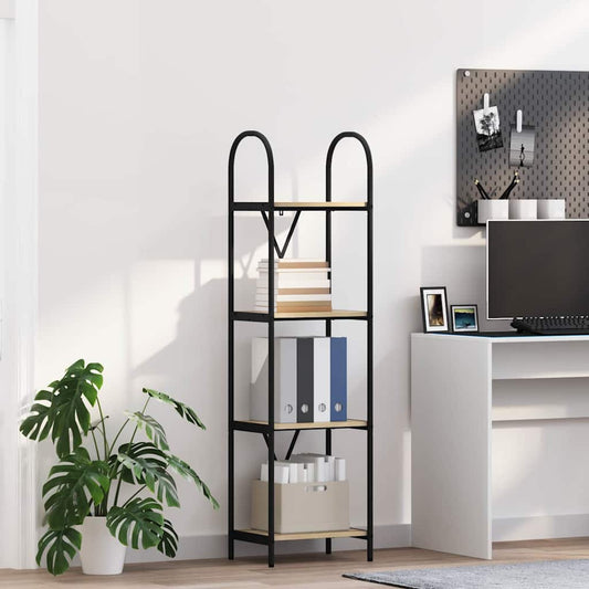 Könyvespolc Sonoma tölgy 40 x 30 x 146 cm Faanyag