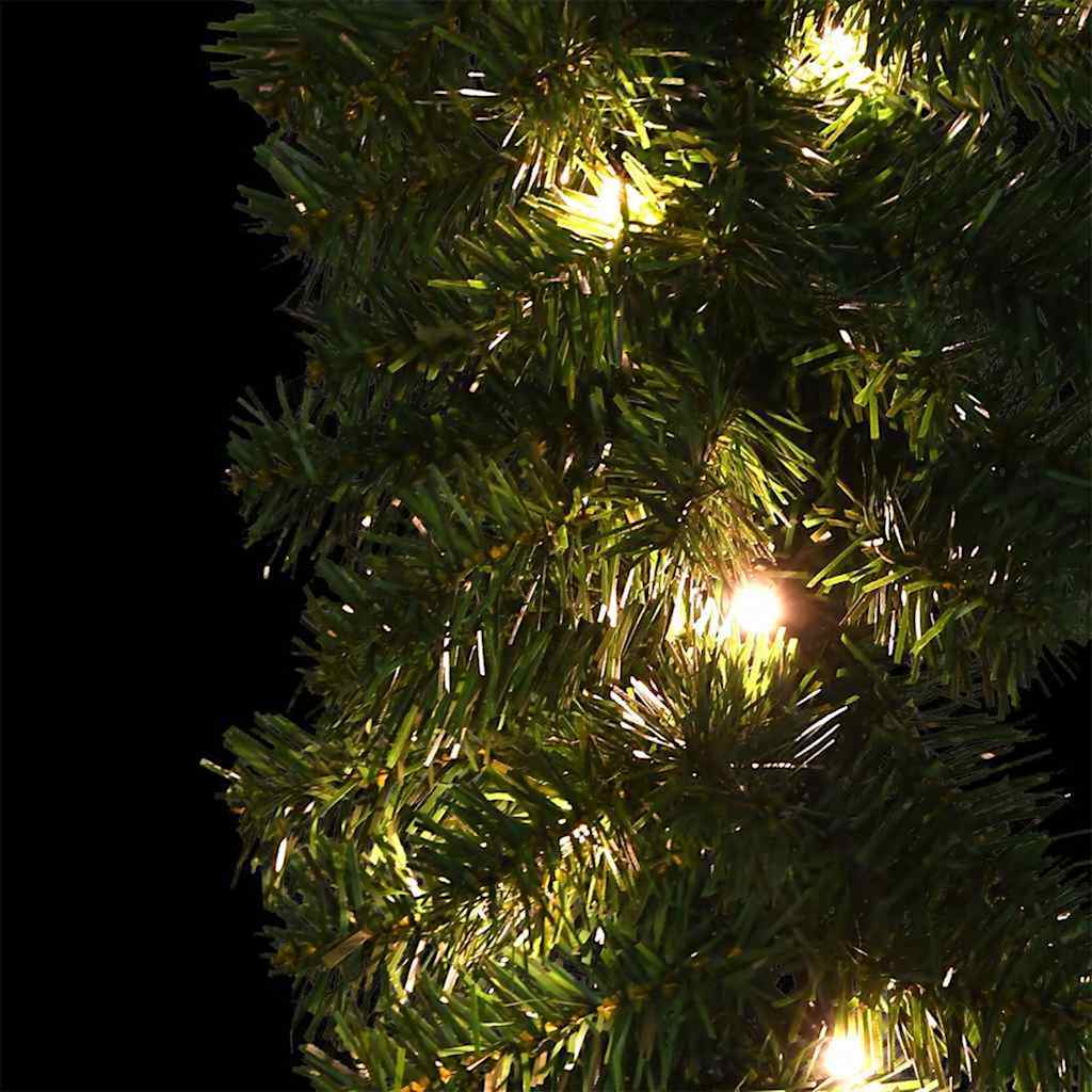 Karácsonyi girlanda 600 LED-del 2 pcs Zöld PVC