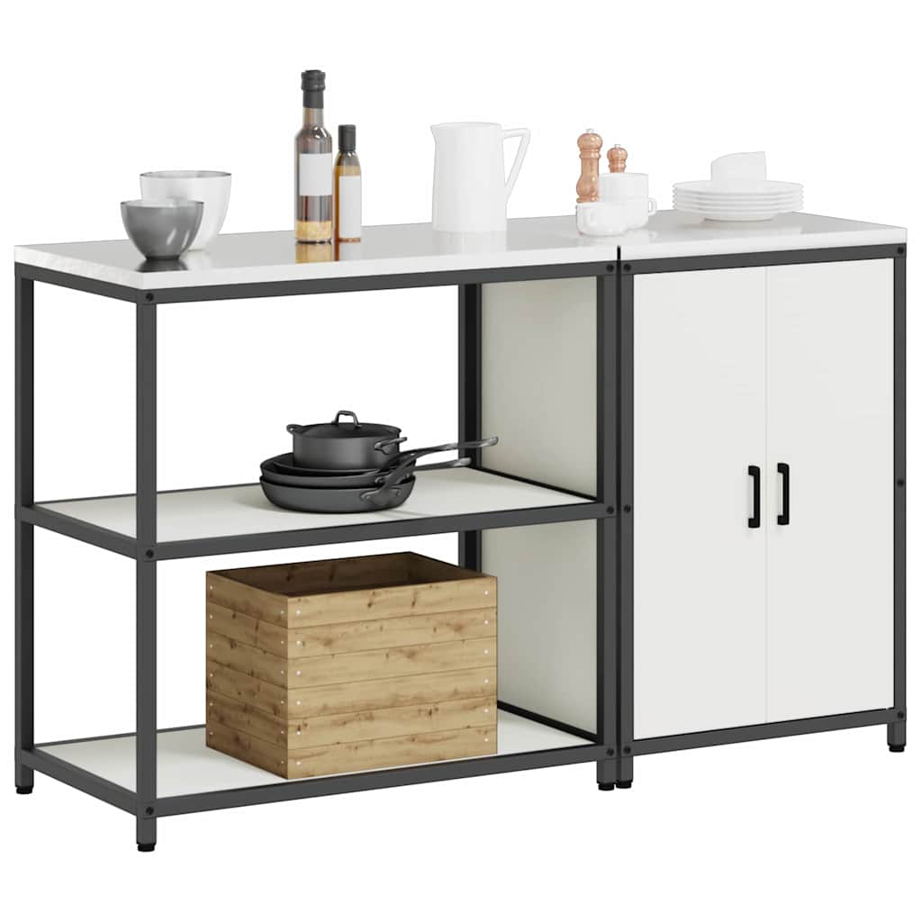 Konyhai Tároló Készlet HATTEM 2 pcs Fehér