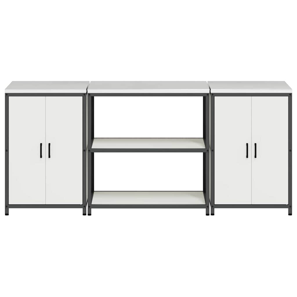 Konyhai Tároló Készlet HATTEM 3 pcs Fehér