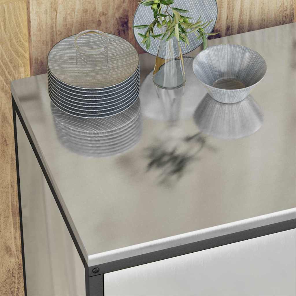 Konyhai Tároló Készlet HATTEM 3 pcs Ezüst Horganyzott Acél