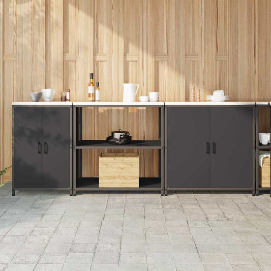 Konyhai Tároló Készlet HATTEM 3 pcs Fekete