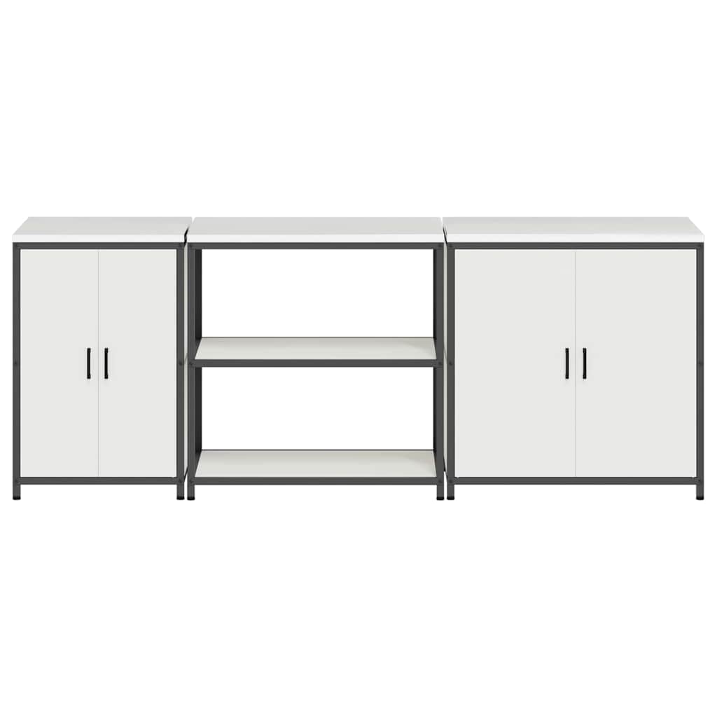 Konyhai Tároló Készlet HATTEM 3 pcs Fehér