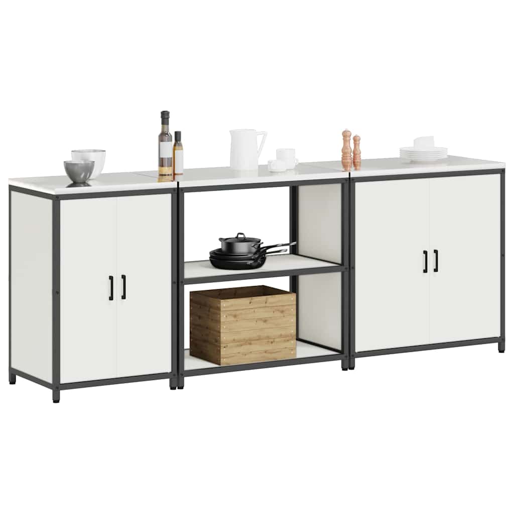 Konyhai Tároló Készlet HATTEM 3 pcs Fehér