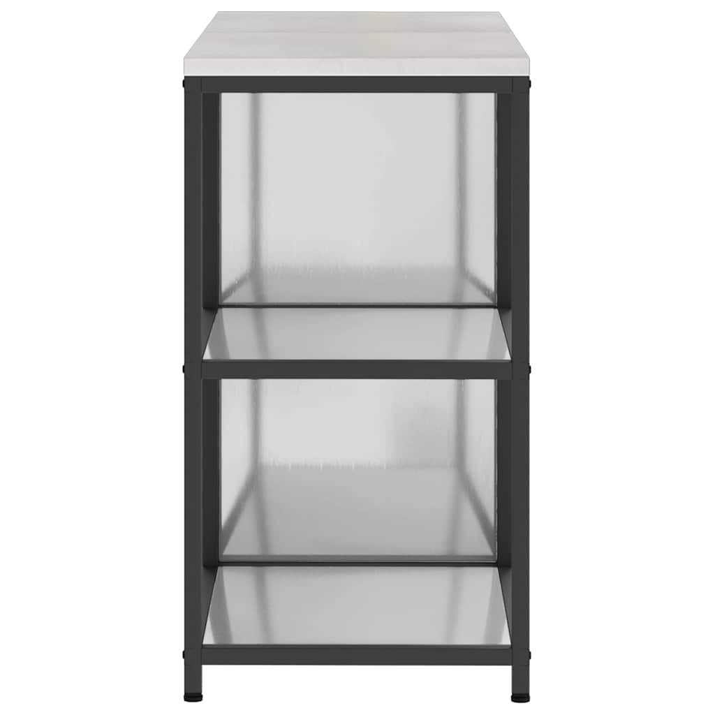 Konyhai Tároló Készlet HATTEM 2 pcs Ezüst Horganyzott Acél