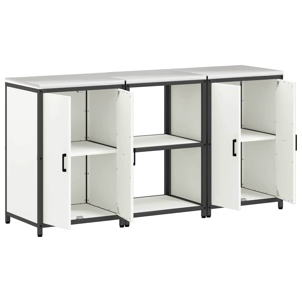 Konyhai Tároló Készlet HATTEM 3 pcs Fehér
