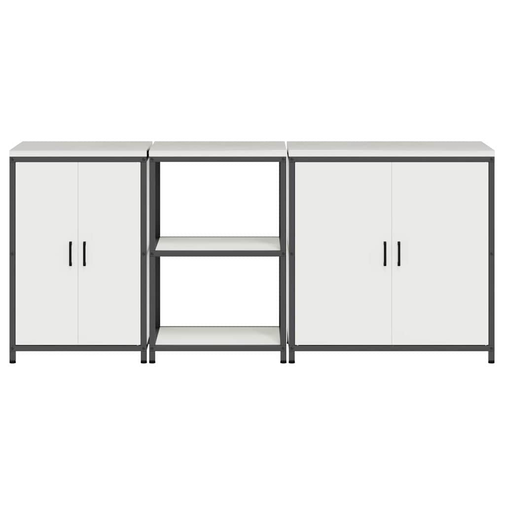 Konyhai Tároló Készlet HATTEM 3 pcs Fehér