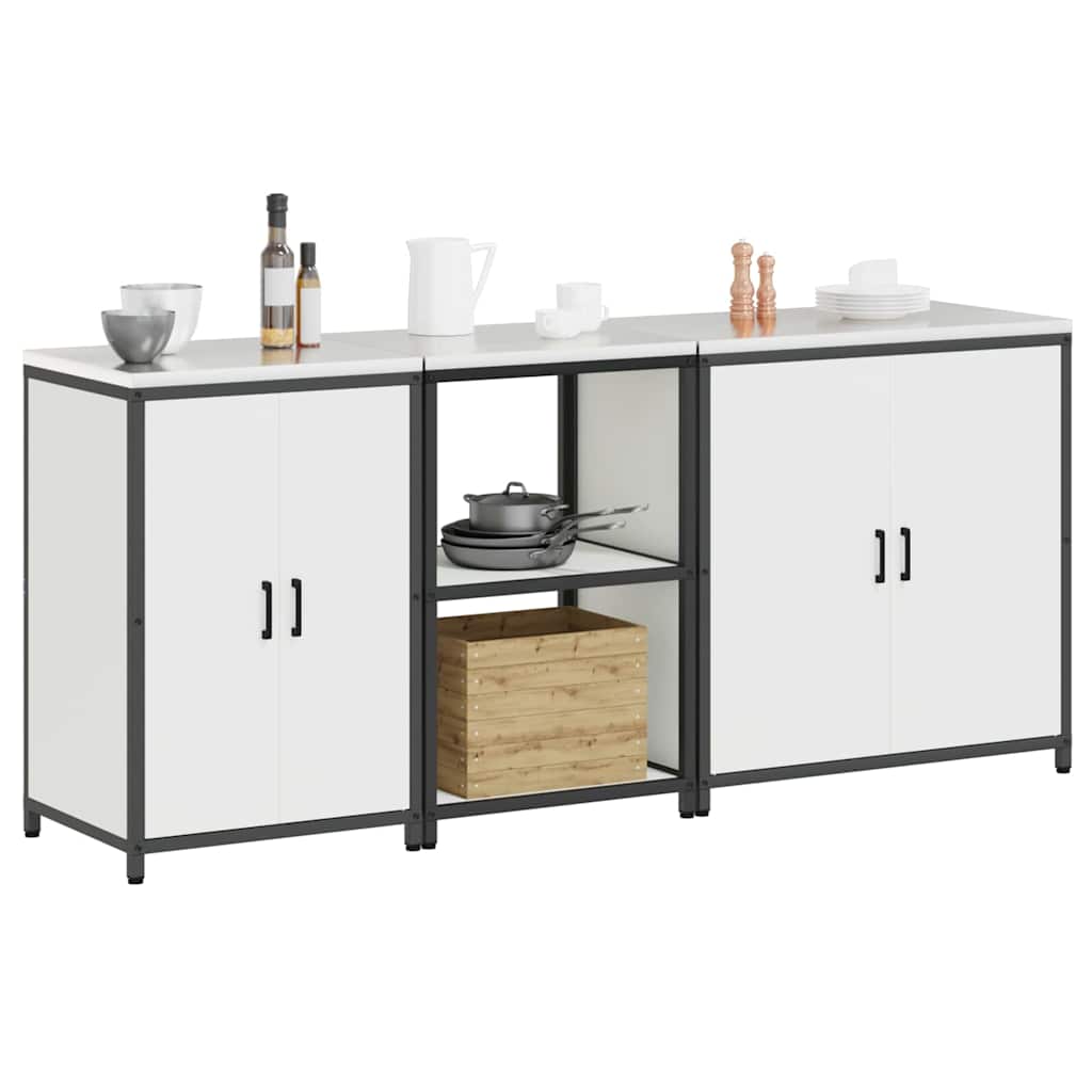 Konyhai Tároló Készlet HATTEM 3 pcs Fehér