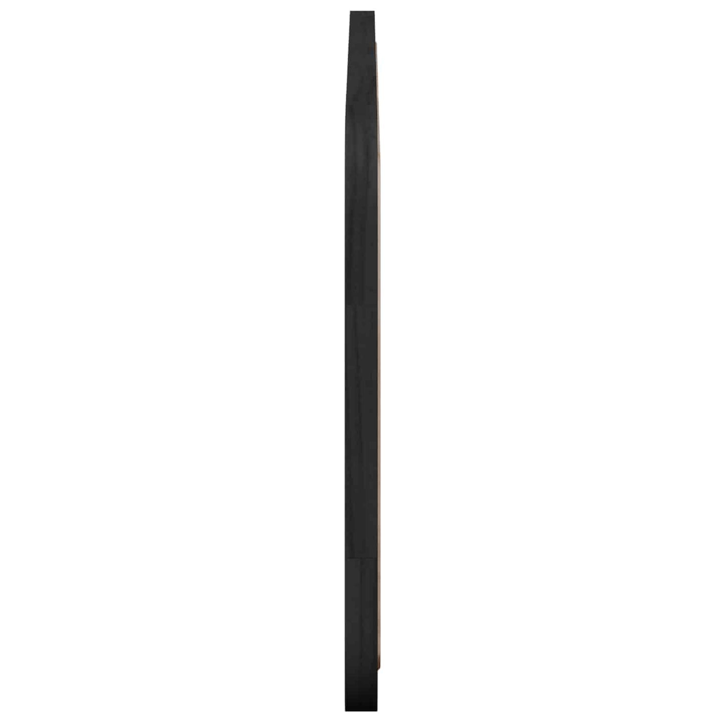Fejtámla fejtámlával Fekete 120 x 55 x 3 cm Rattan