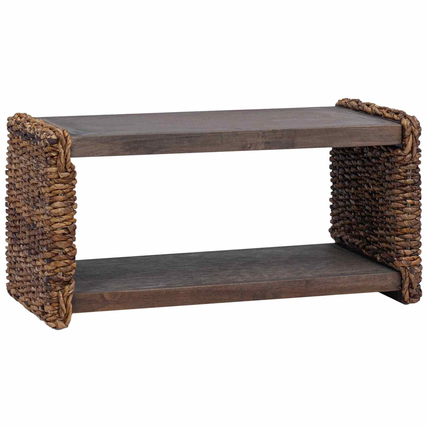 Dohányzóasztal Természetes 70 x 35 x 35 cm Tömör Mahagóni Fa