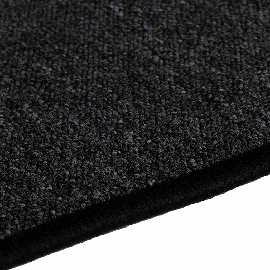 Szőnyeg futó Antracit 100 x 300 cm 100% Polipropilén