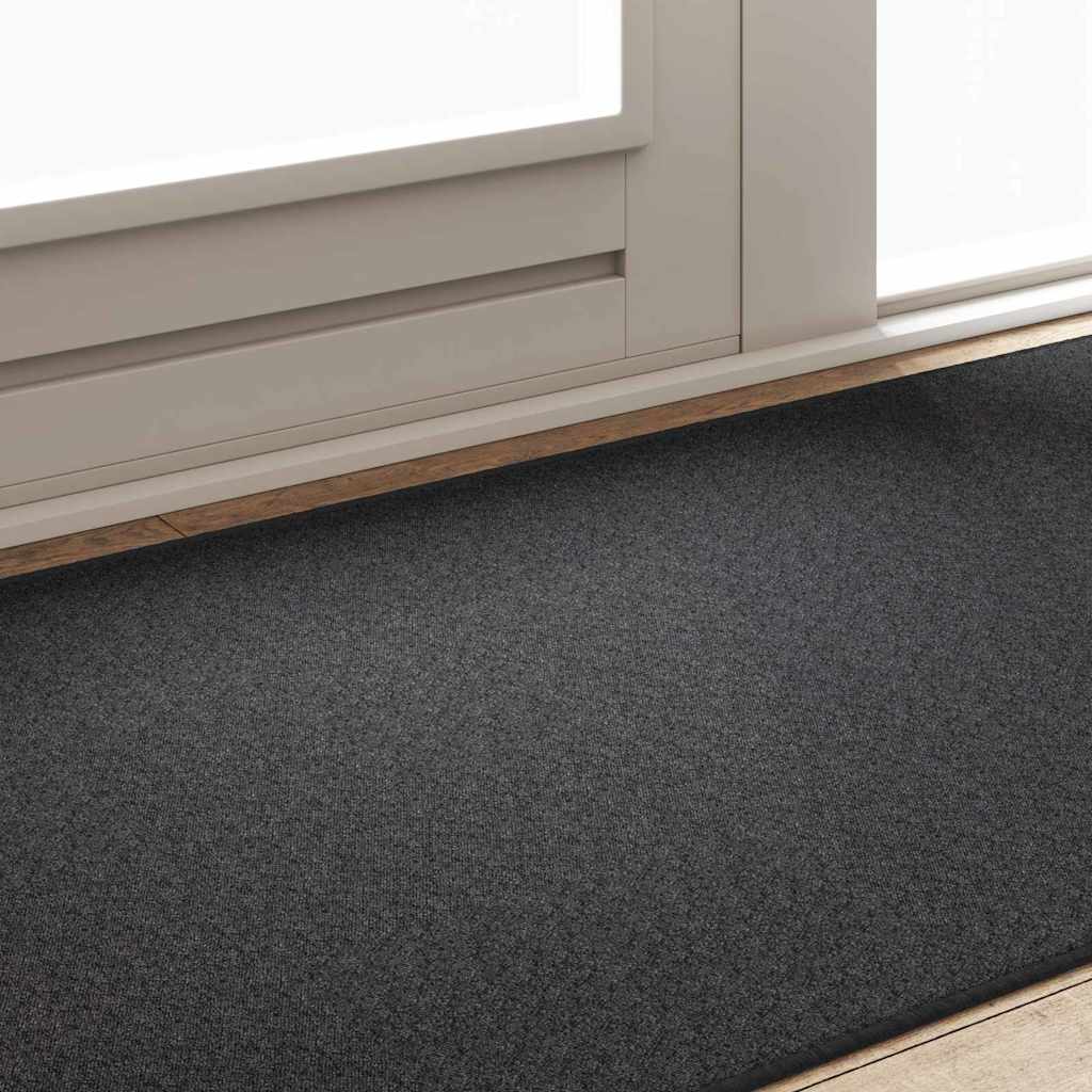 Szőnyeg futó Sötétszürke 100 x 200 cm 100% Polipropilén