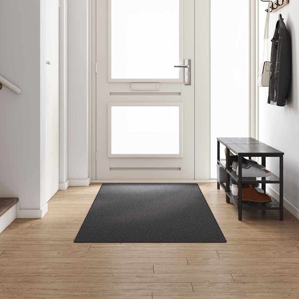 Szőnyeg futó Sötétszürke 100 x 300 cm 100% Polipropilén