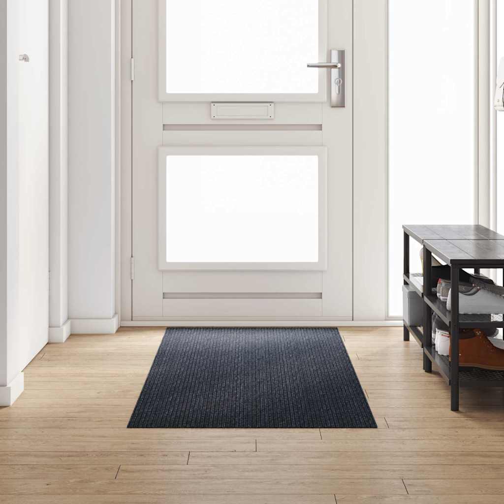 Szőnyeg futó Antracit 80 x 250 cm szövet