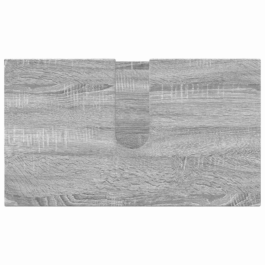 Fürdőszoba bútor szett 5 db Szürke Sonoma 61 x 35 x 64 cm