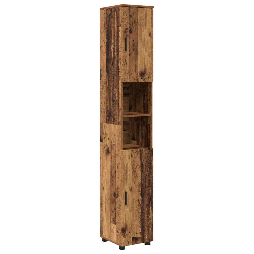 Fürdőszoba bútor szett 5 db Öreg fa 61 x 35 x 64 cm
