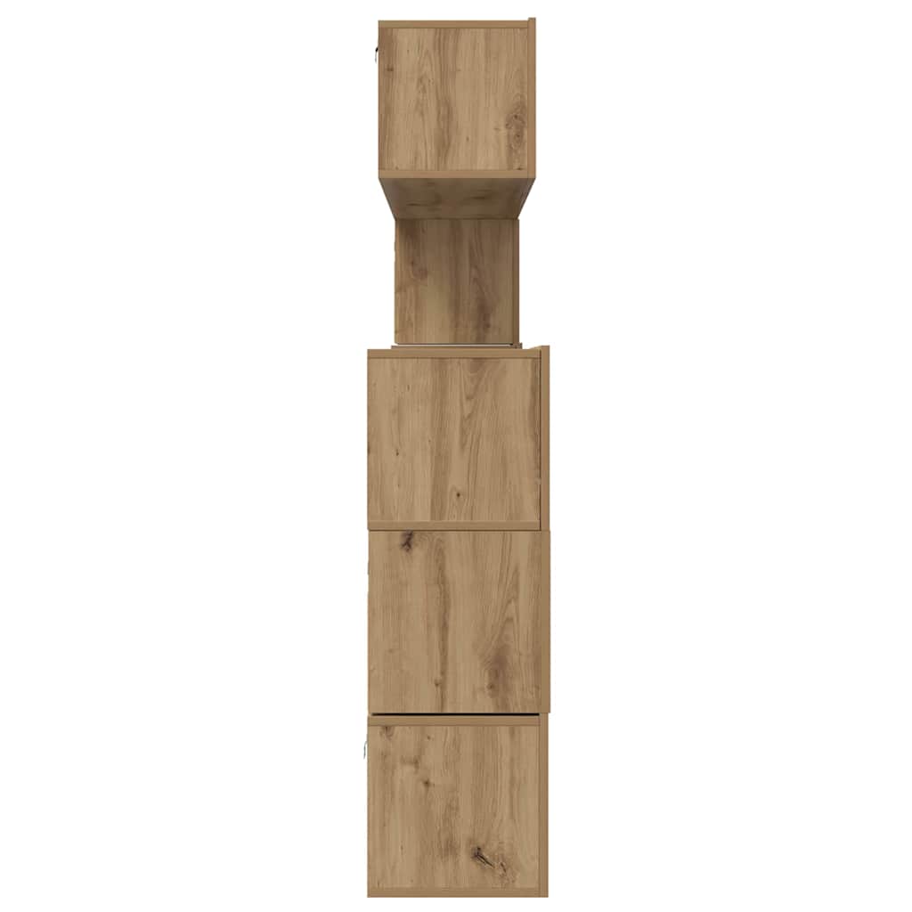 TV szekrény garnitúra 8 pcs Artisan tölgy Szerelt Fa