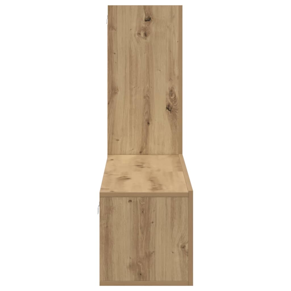 TV szekrény garnitúra 3 pcs Artisan tölgy Szerelt Fa