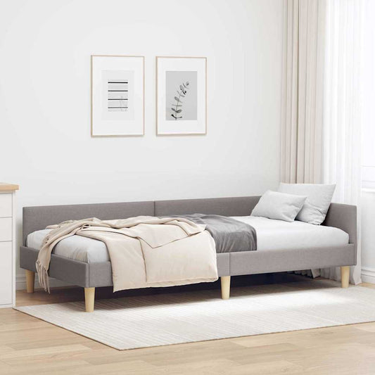 Sarokágy keret Tópszínű 80 x 200 cm szövet