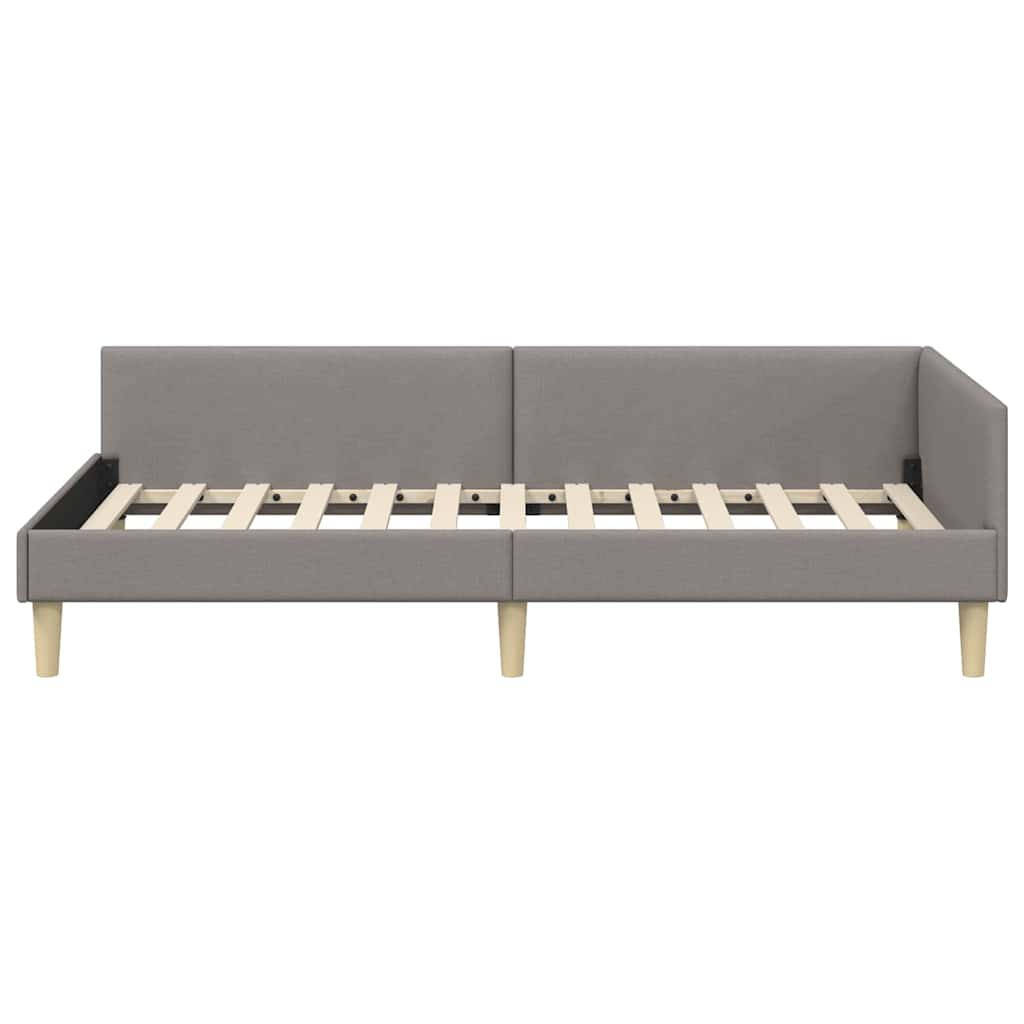 Sarokágy keret Tópszínű 80 x 200 cm szövet