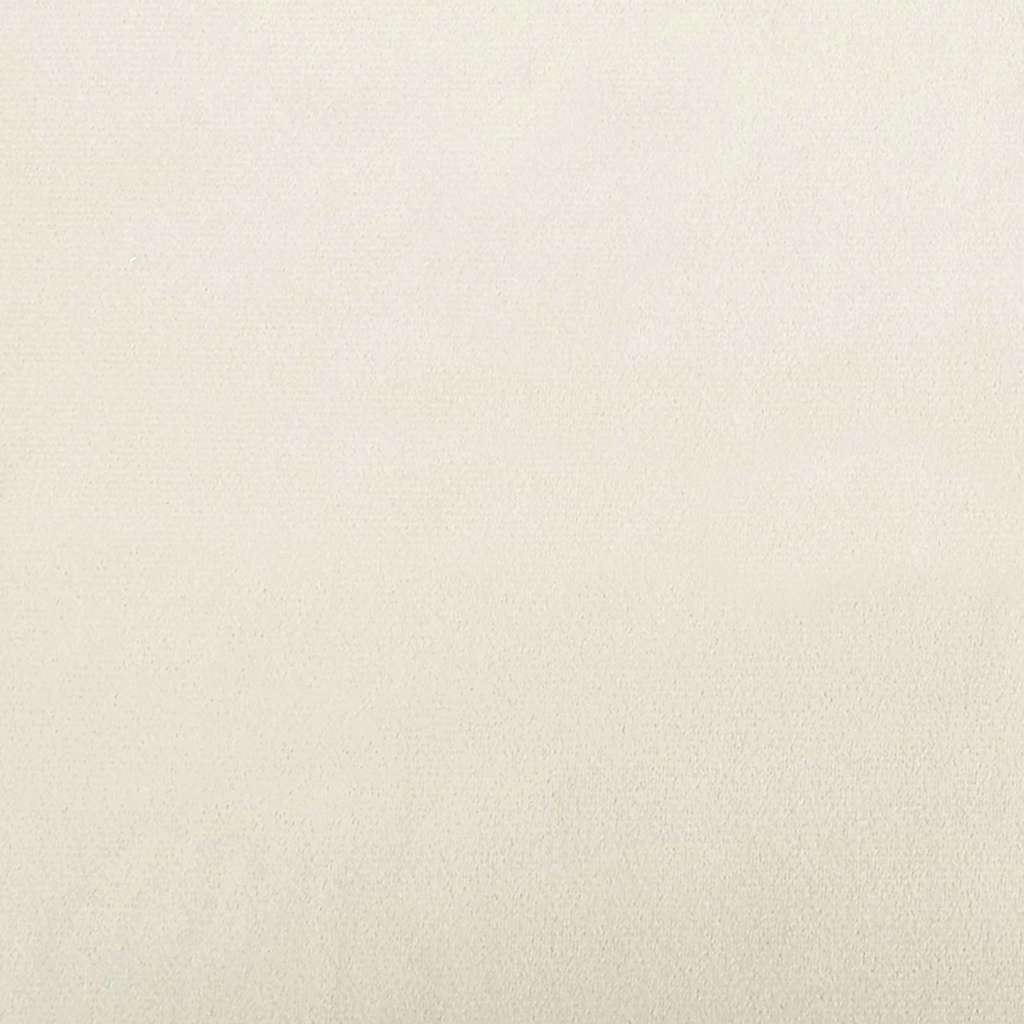 Sarokágy keret Krém 80 x 200 cm Bársony