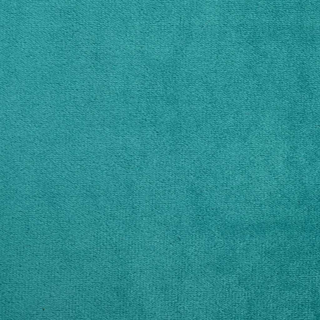 Sarokágy keret fejtámlával Türkiz 100 cm x 200 cm Bársony