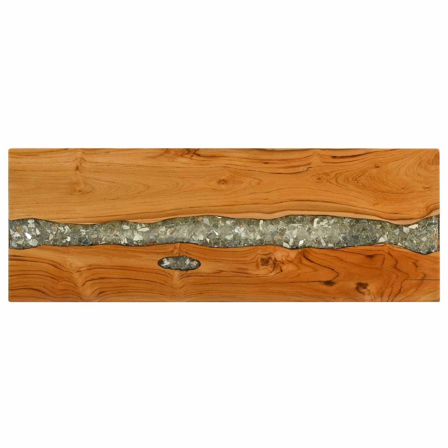 Konzolasztal Barna 100 x 35 x 75 cm Tömör Teakfa