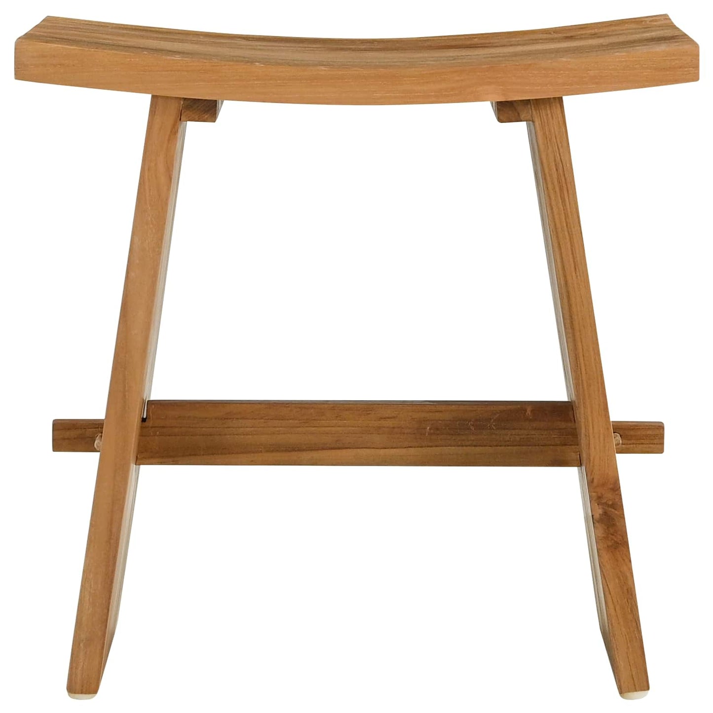 Fürdőszobai szék Barna 50 x 29,5 x 50,5 cm Tömör Teakfa