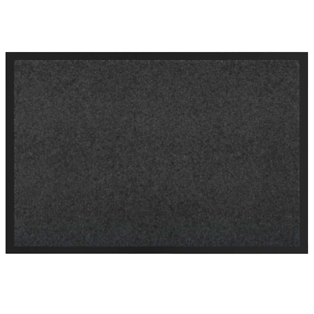 Ajtószőnyeg Antracit 60 x 40 x 1.2 cm Mackófleece