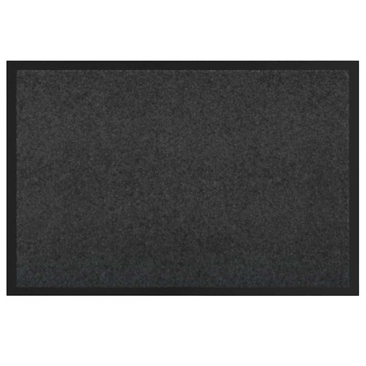 Ajtószőnyeg Antracit 60 x 40 x 1.2 cm Mackófleece