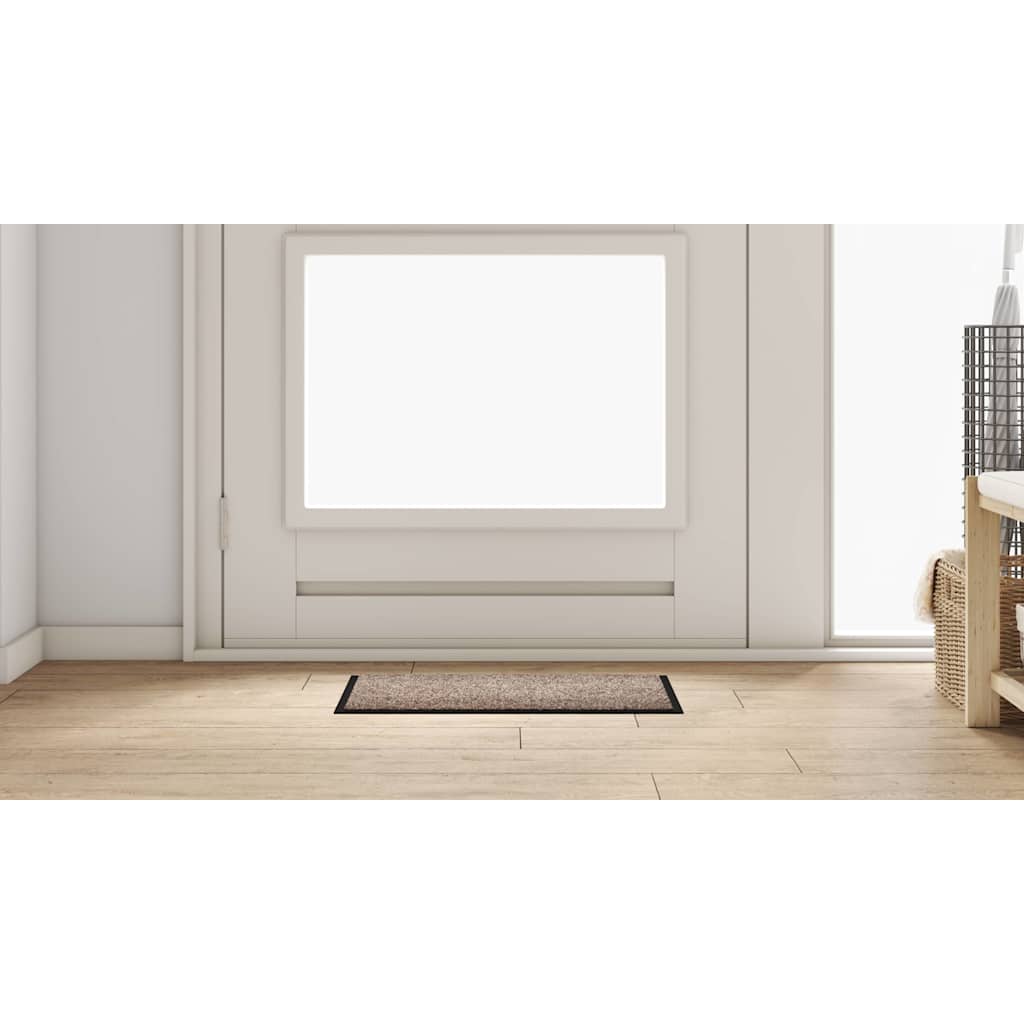 Ajtószőnyeg Bézs 60 x 40 x 1.2 cm Mackófleece